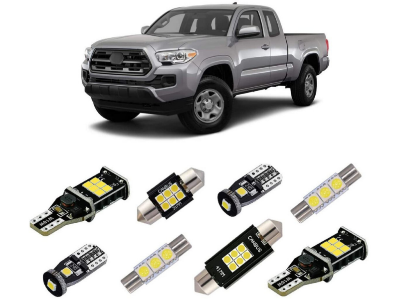 Toyota Tacoma Light Bar Kit - Interior - Cali Raised LED - 9-Piece Interior Led - `16-`23